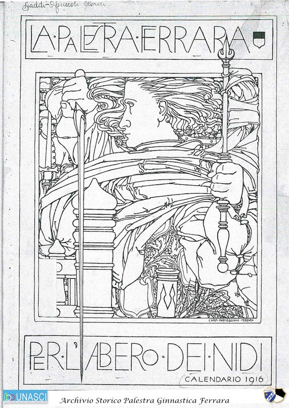 Calendario PGF 1916 per l'albero dei Nidi 